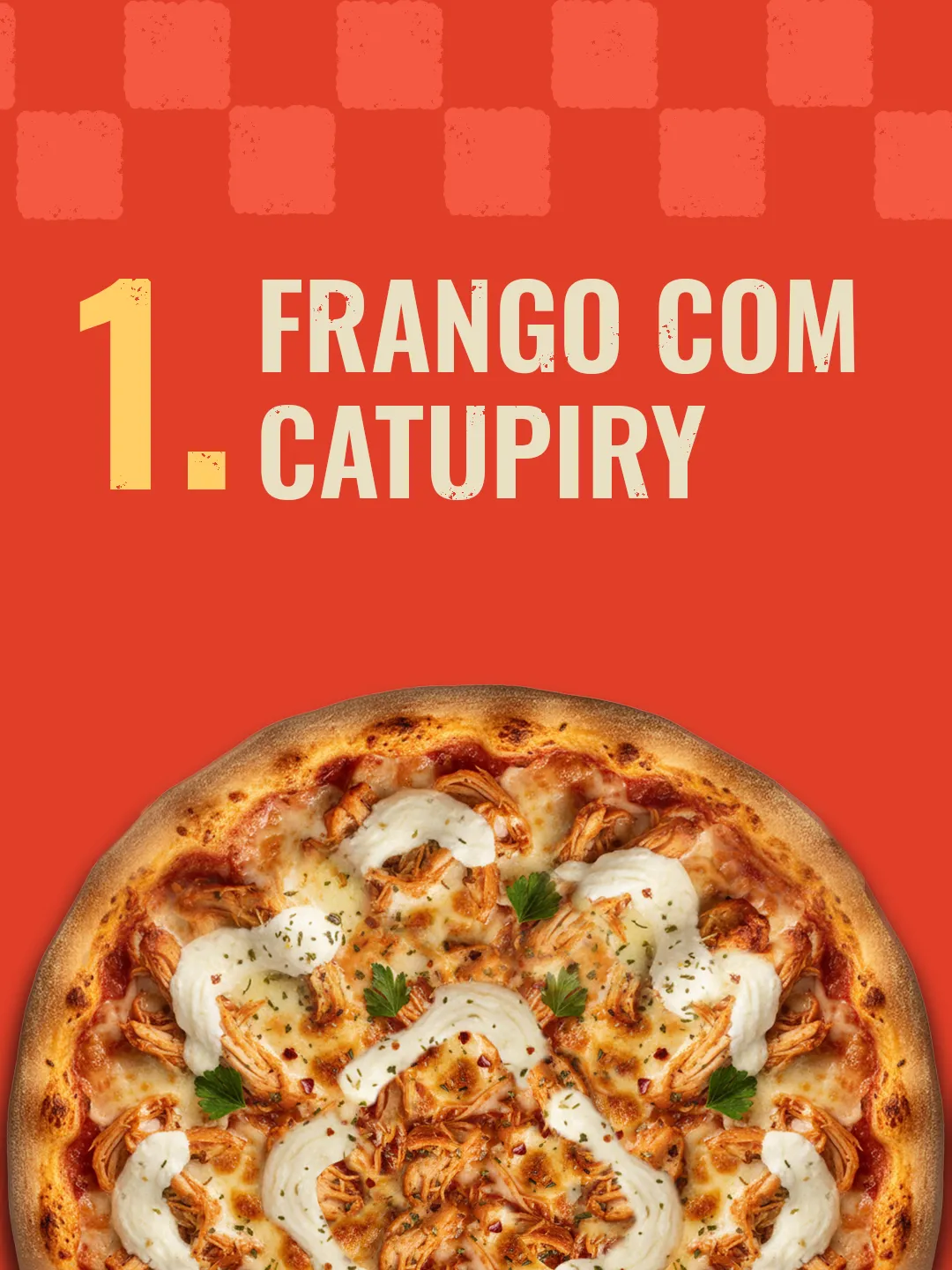 Post Sabores que Mais Vendem Pizza Frango Catupiry