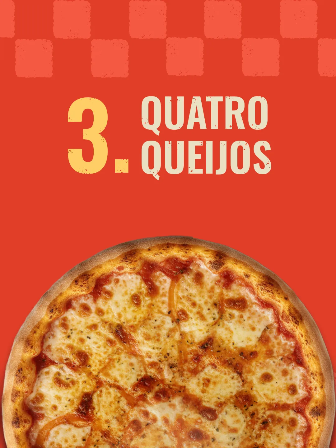 Post Sabores que Mais Vendem Pizza Sabor Quatro Queijos
