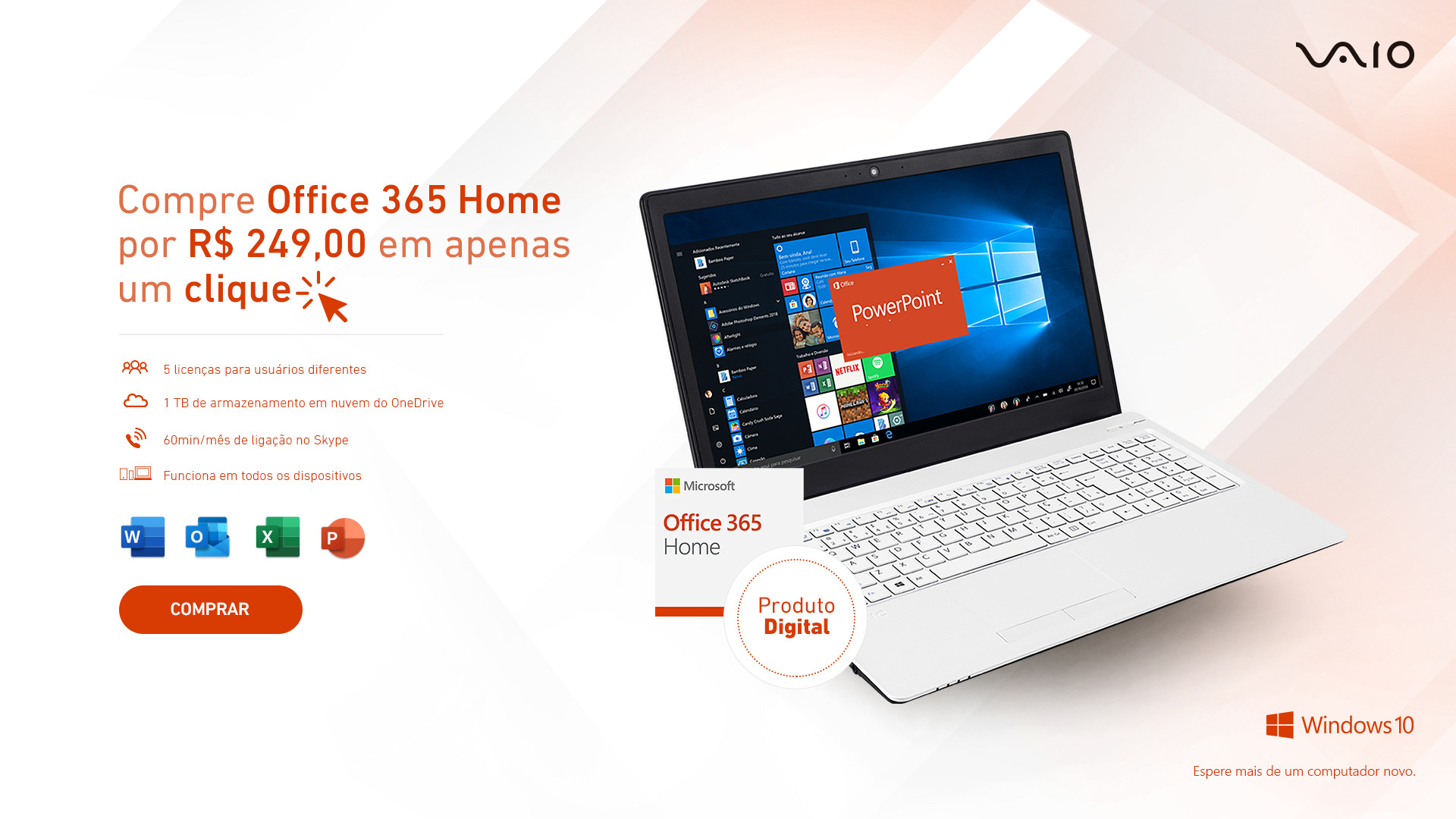 Office 365 e VAIO
