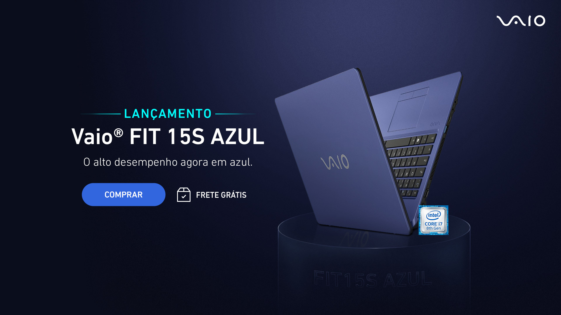VAIO Fit 15S Key Visual de lançamento