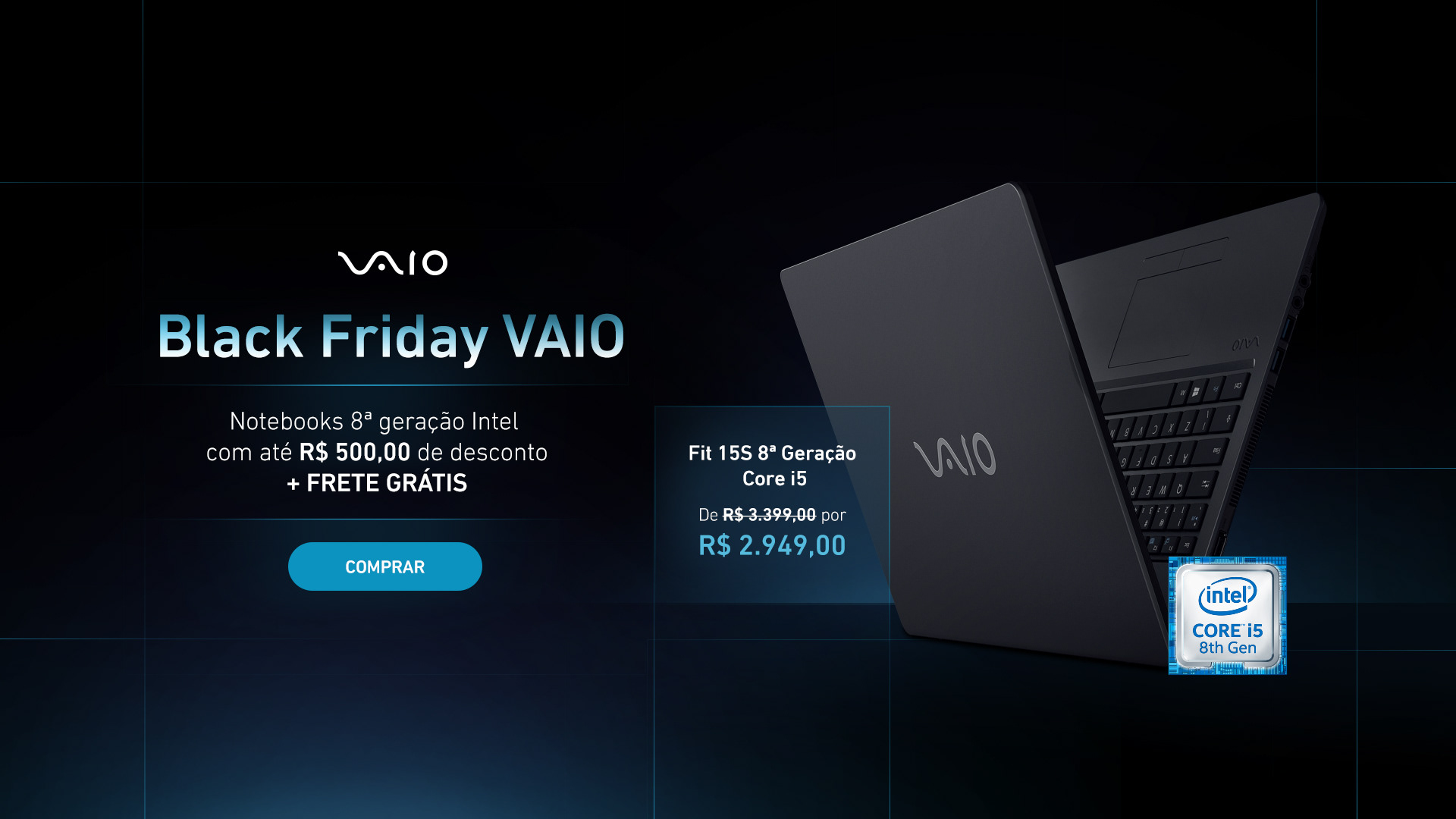 Black Friday VAIO Campanha