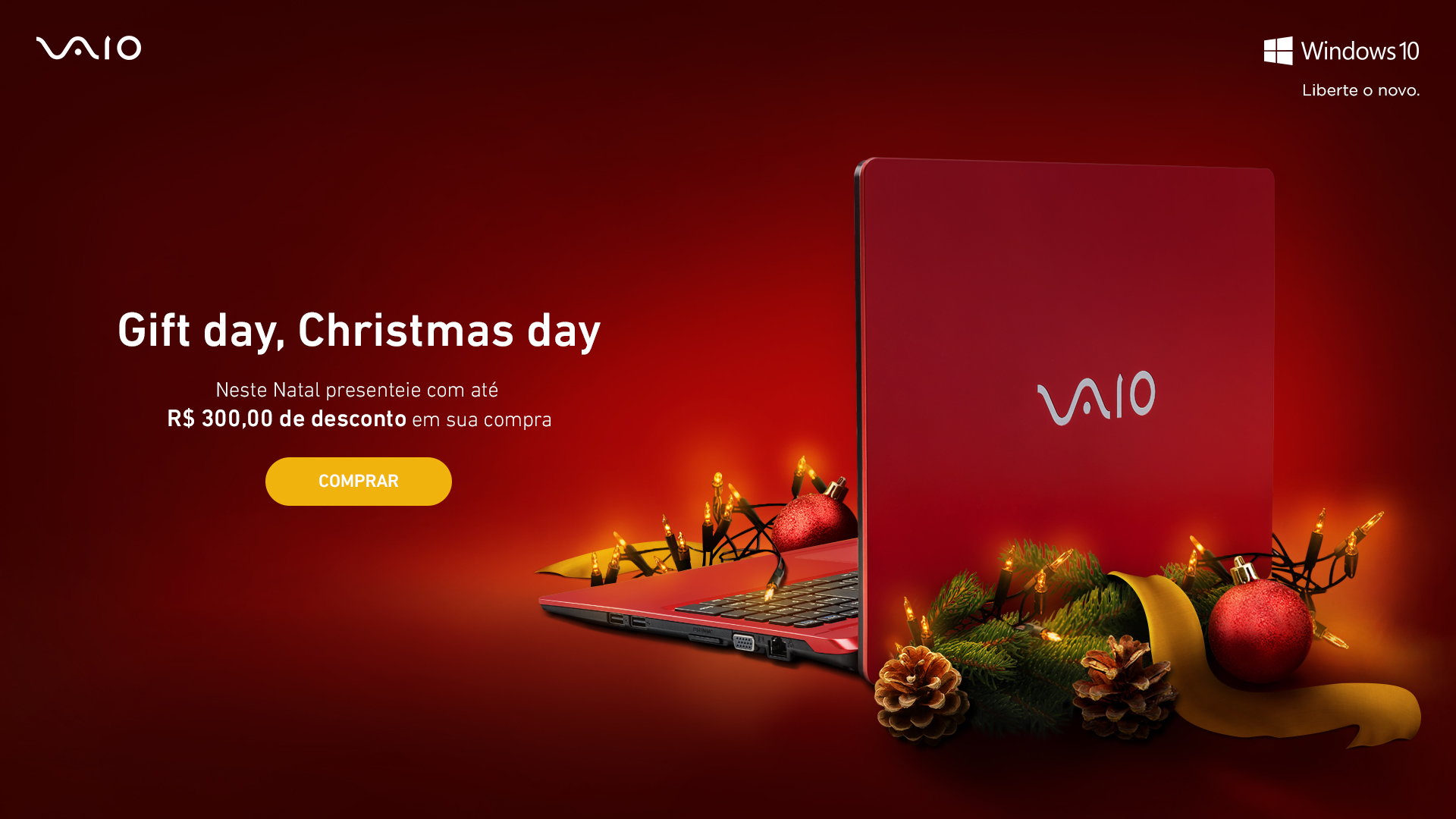 Campanha Natal VAIO Brasil