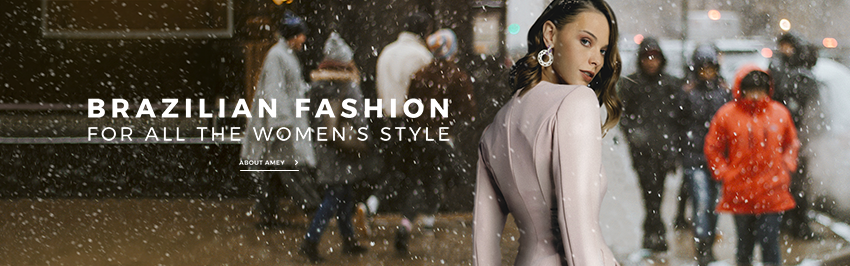 Banner internacional de moda feminina