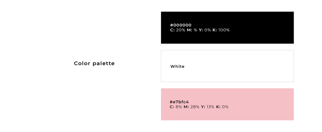Paleta de cores